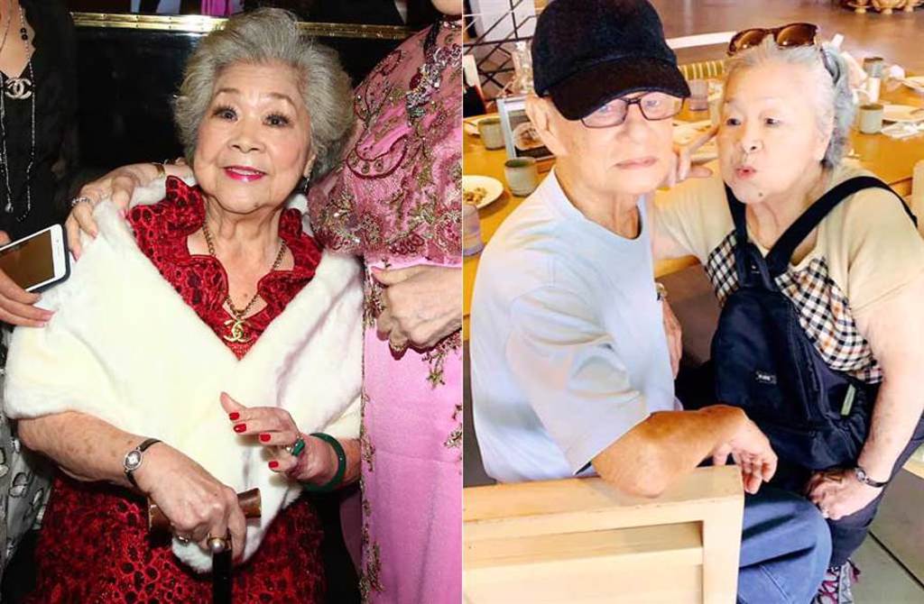 素珠阿姨消失2年，上回消瘦又拄枴杖，如今近況曝光，氣色跟精神尚好。(取材自中時資料照片、吳素珠臉書)