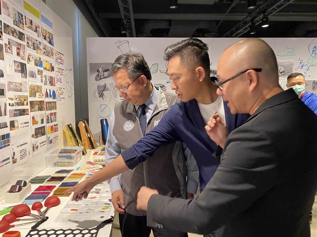 Gogoro也首度公開設計部門「design studio」。(蔡依珍攝)