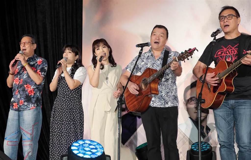 民歌45高峰會下月在台北小巨蛋舉行。（盧禕祺攝）
