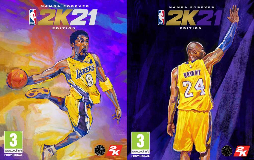 《NBA 2K21》封面最後一彈就是傳奇球星Kobe Bryant的兩個經典時刻