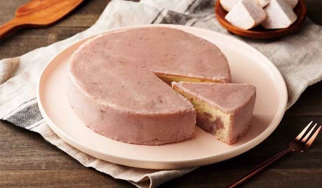 ◆ 特濃芋頭乳酪蛋糕，建議售價650元，限量900盒。 (圖片來源：全聯福利中心)