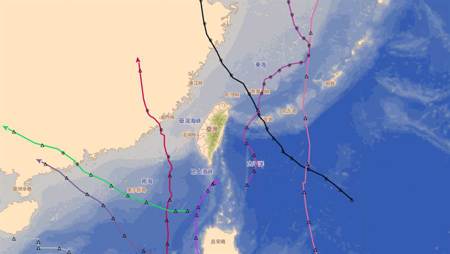 太平洋「神秘單行道」 颱風一個接一個排隊通過