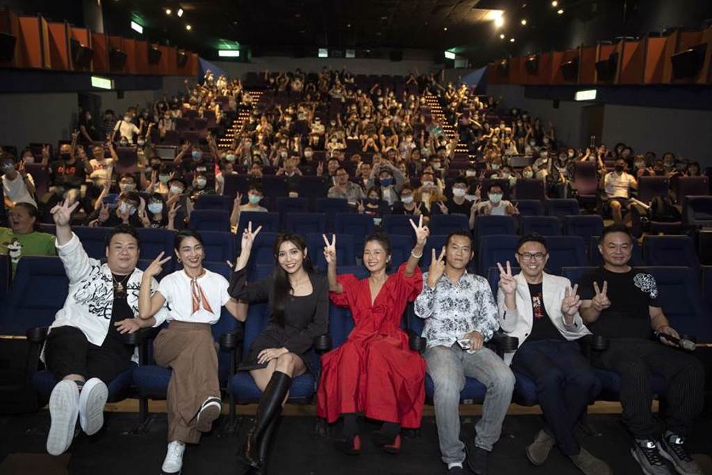 《馗降：粽邪2》西門首映會座無虛席。（華影提供）