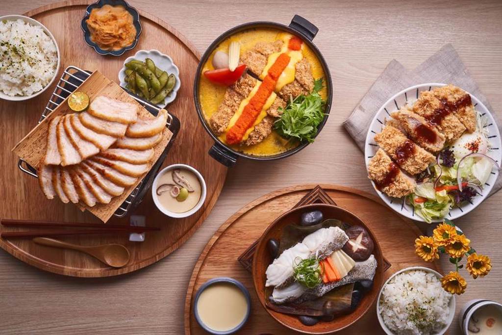 王品集團首次進軍新品類「日式定食」，推出新品牌「町食就是定食」。（王品提供）