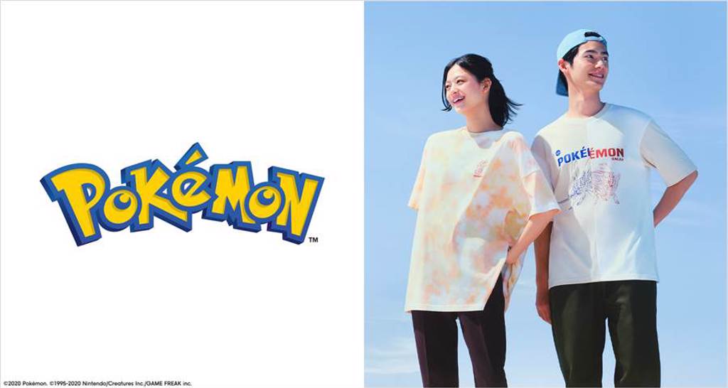 日本平價服飾聯名「Pokémon」系列第二彈登場 必收紮染、異材質混搭單品（圖／品牌提供）