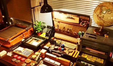  《大人小學古文具》日式老宅舊文具  留待你在謄寫喫茶室裡細細品味