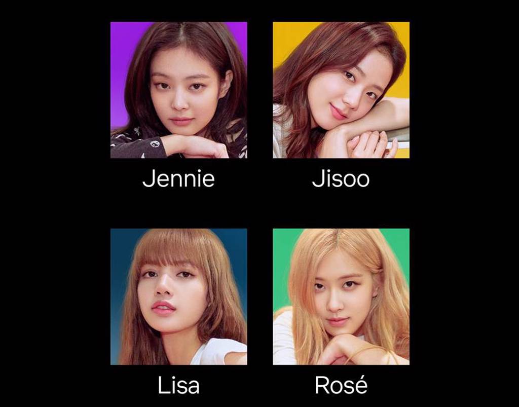 韓國女團BLACKPINK由JISOO、JENNIE、ROSÉ和LISA4人組成。（Netflix提供）