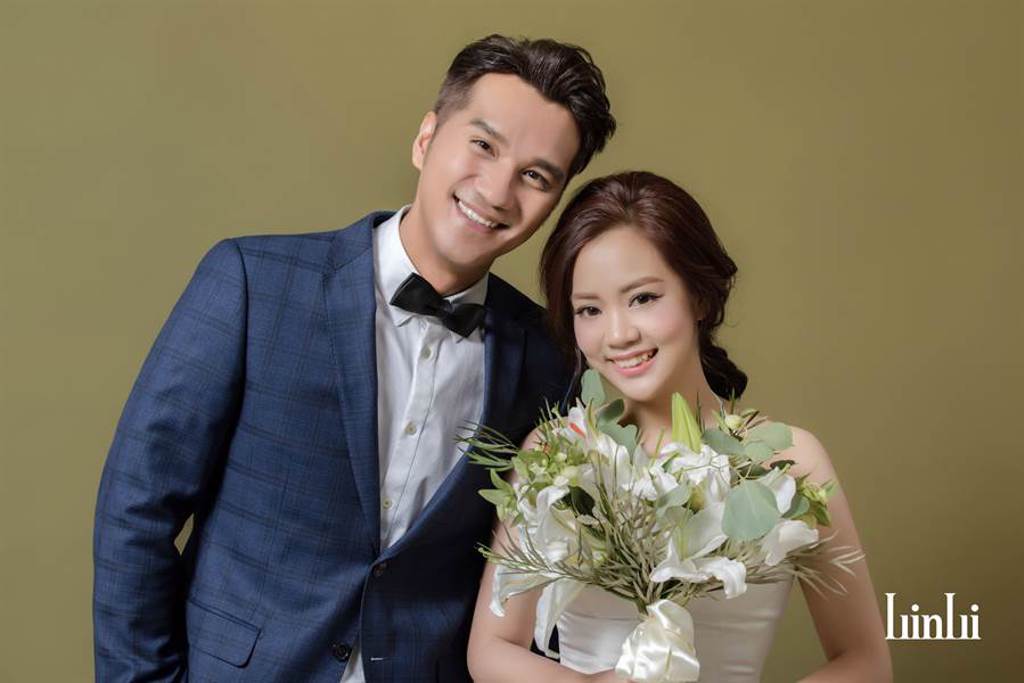 馬志翔與老婆當年婚紗照。(本報系資料照)