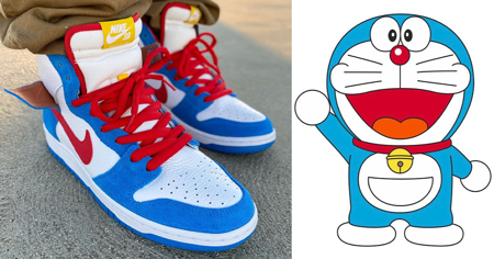 《哆啦A夢》50 週年　NIKE 推出首款暗藏「百寶袋」致敬球鞋