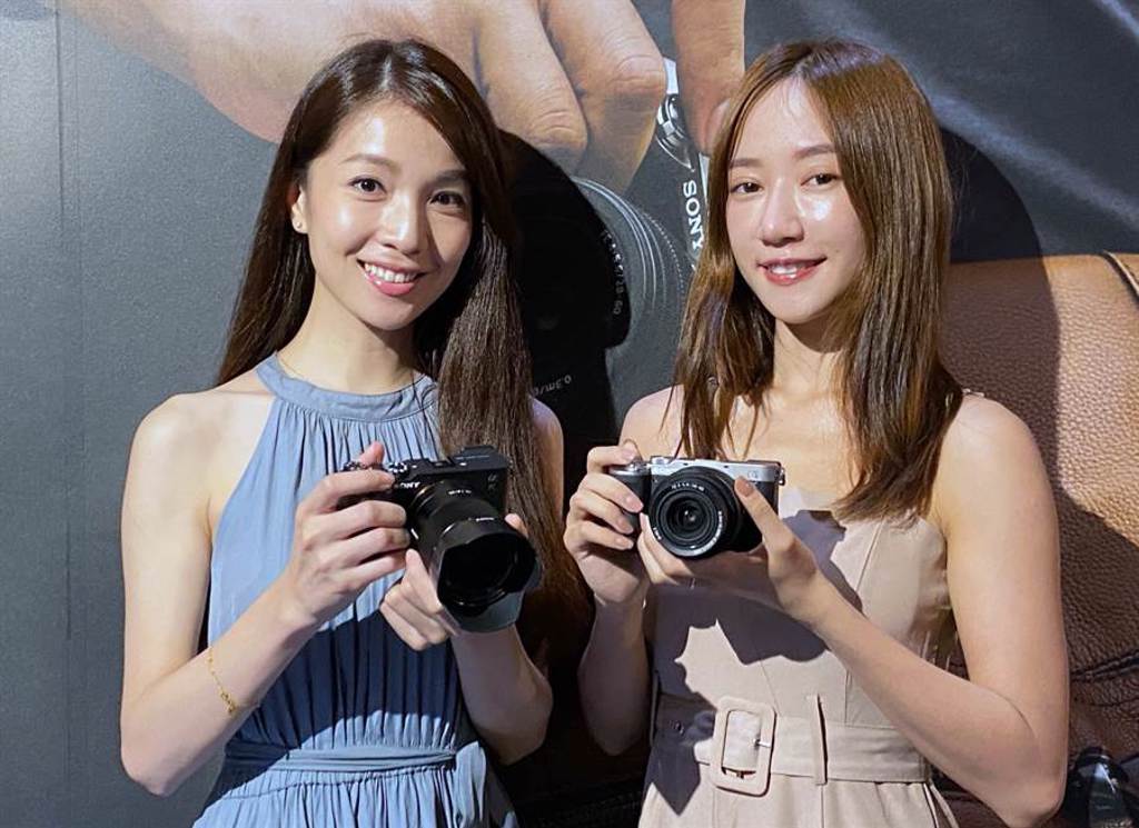 Sony發表輕巧全片幅相機α7c 。（黃慧雯攝）