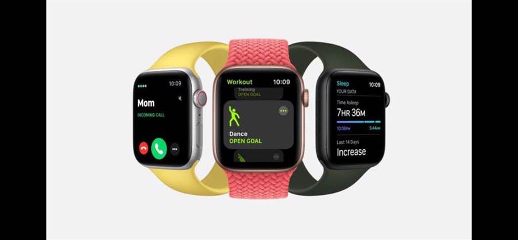 Apple Watch SE具備了一切的基本如聯絡、健康追蹤、GPS及跌倒偵測等功能。（翻攝直播畫面）
