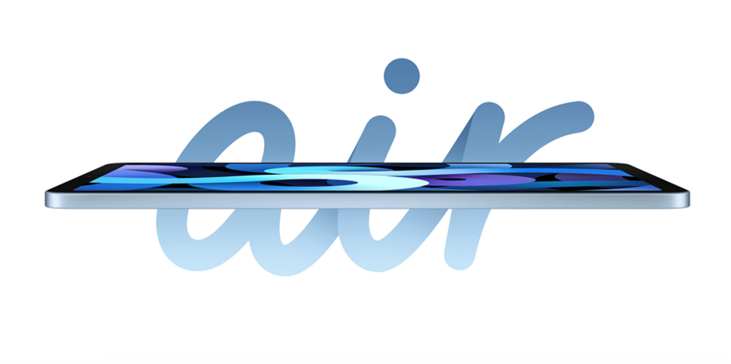 蘋果發表第4代iPad Air。（摘自蘋果官網）
