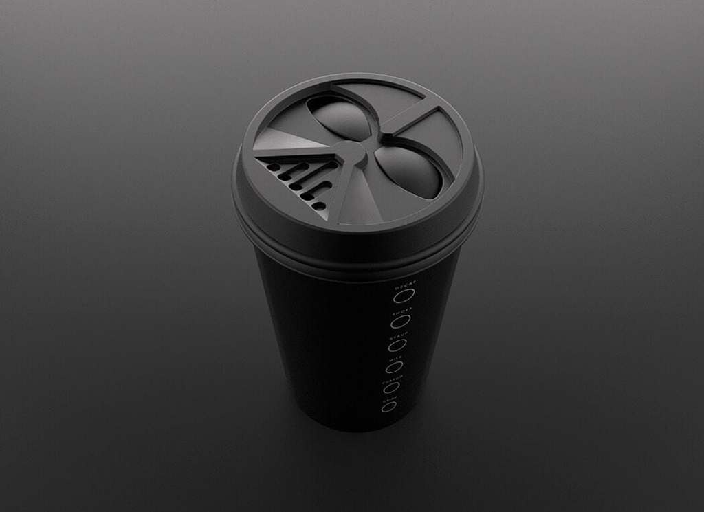 充滿設計感的咖啡杯將角色形象完美展現（圖 / FREEYORK）