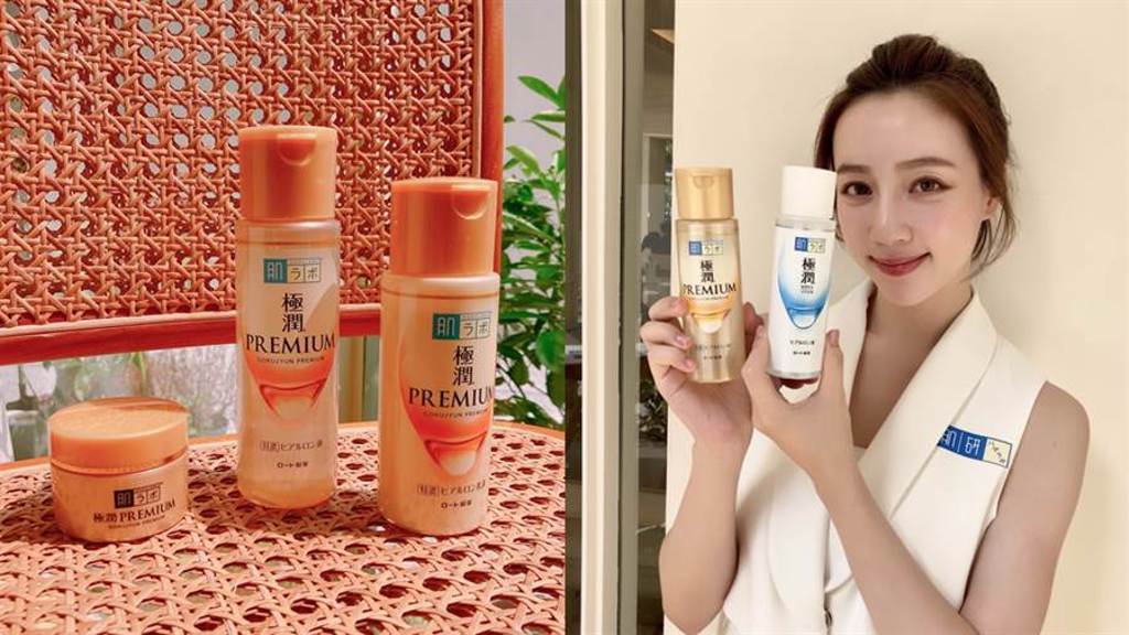 肌研化妝水因為便宜又有優異的保溼力一直非常受到台灣消費者歡迎，全新推出「極潤金緻」系列為秋冬乾燥肌膚帶來更有感的保溼力！（圖／邱映慈攝影）
