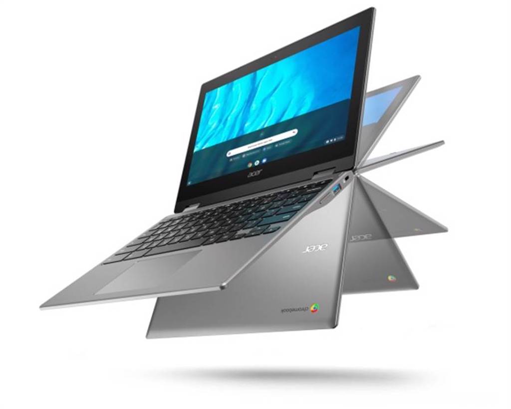 Acer Chromebook Spin 311。（宏碁提供／黃慧雯台北傳真）

