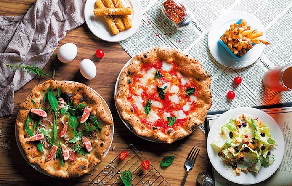 宏匯廣場開幕慶Ｇino Pizza 4人大分享餐，特價1788元。（宏匯廣場提供）