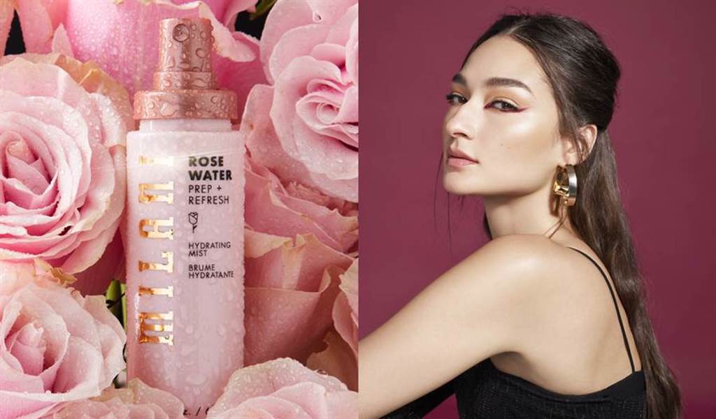 Milani推出全新「保養玫瑰系列」，其中玫瑰水潤保濕噴霧能為肌膚不水又有療癒的玫瑰香氣。（圖／品牌提供）