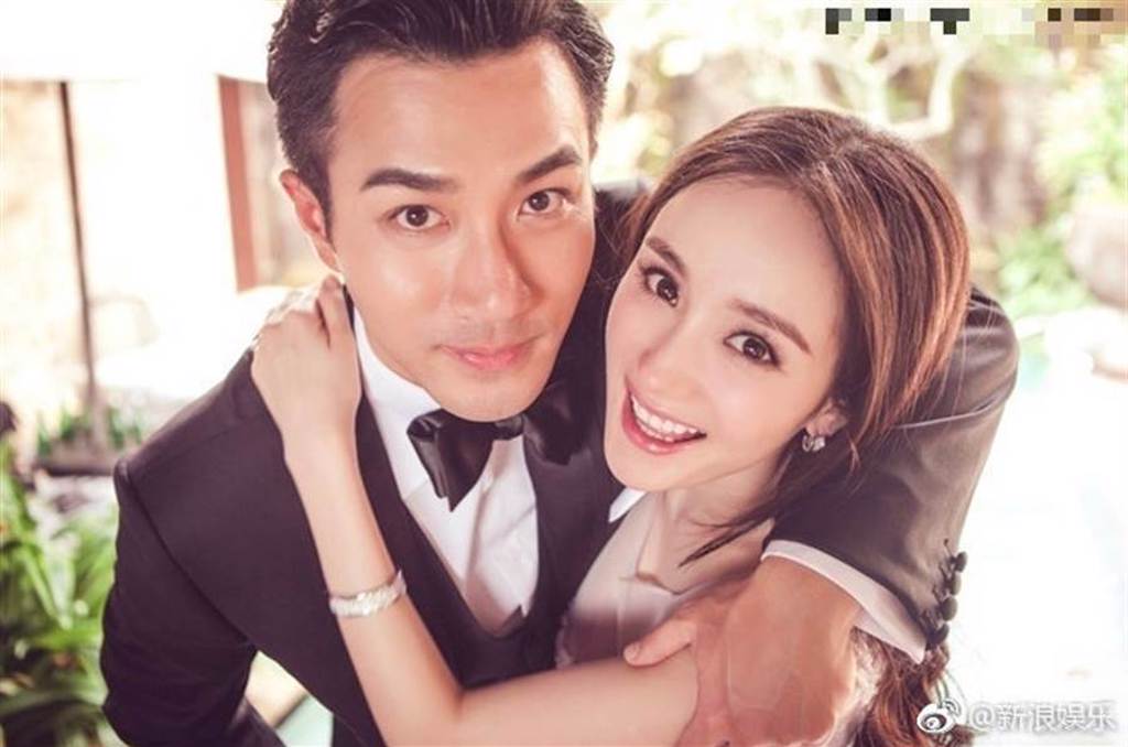 楊冪與劉愷威在2018年離婚，兩人共同撫養女兒小糯米。（圖／取材自新浪娛樂微博）
