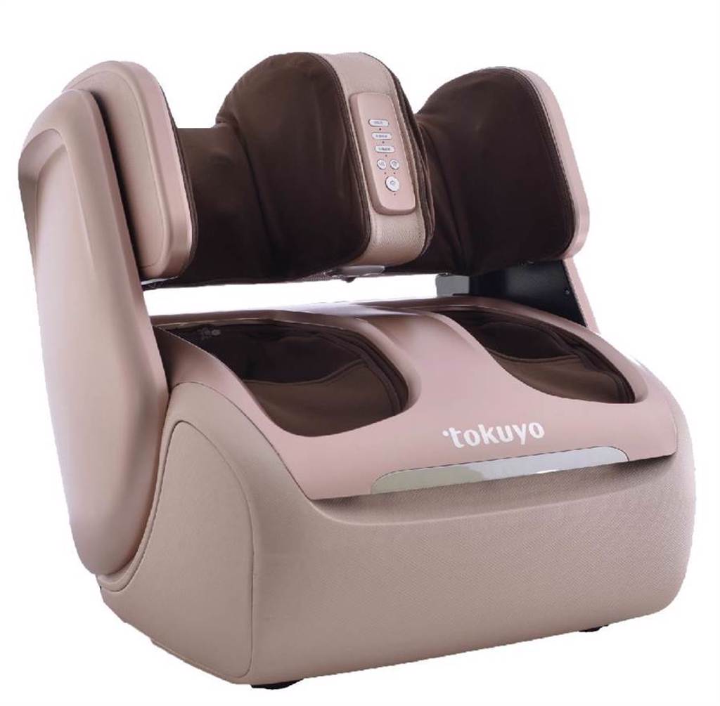 Global Mall新北中和店周年慶推出tokuyo A咖美腿機，原價1萬9800元，優惠價1萬5800元。（Global Mall提供）