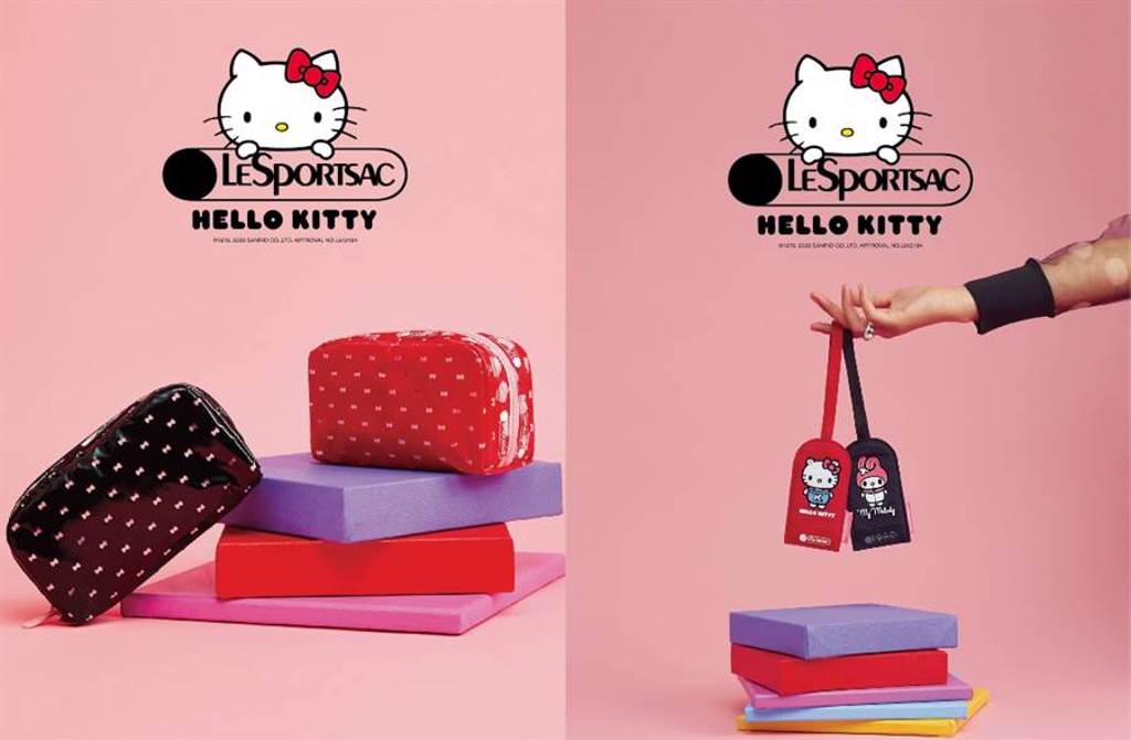 Hello Kitty躍上超萌輕量包 最可愛的都會感話題聯名（圖／品牌提供）
