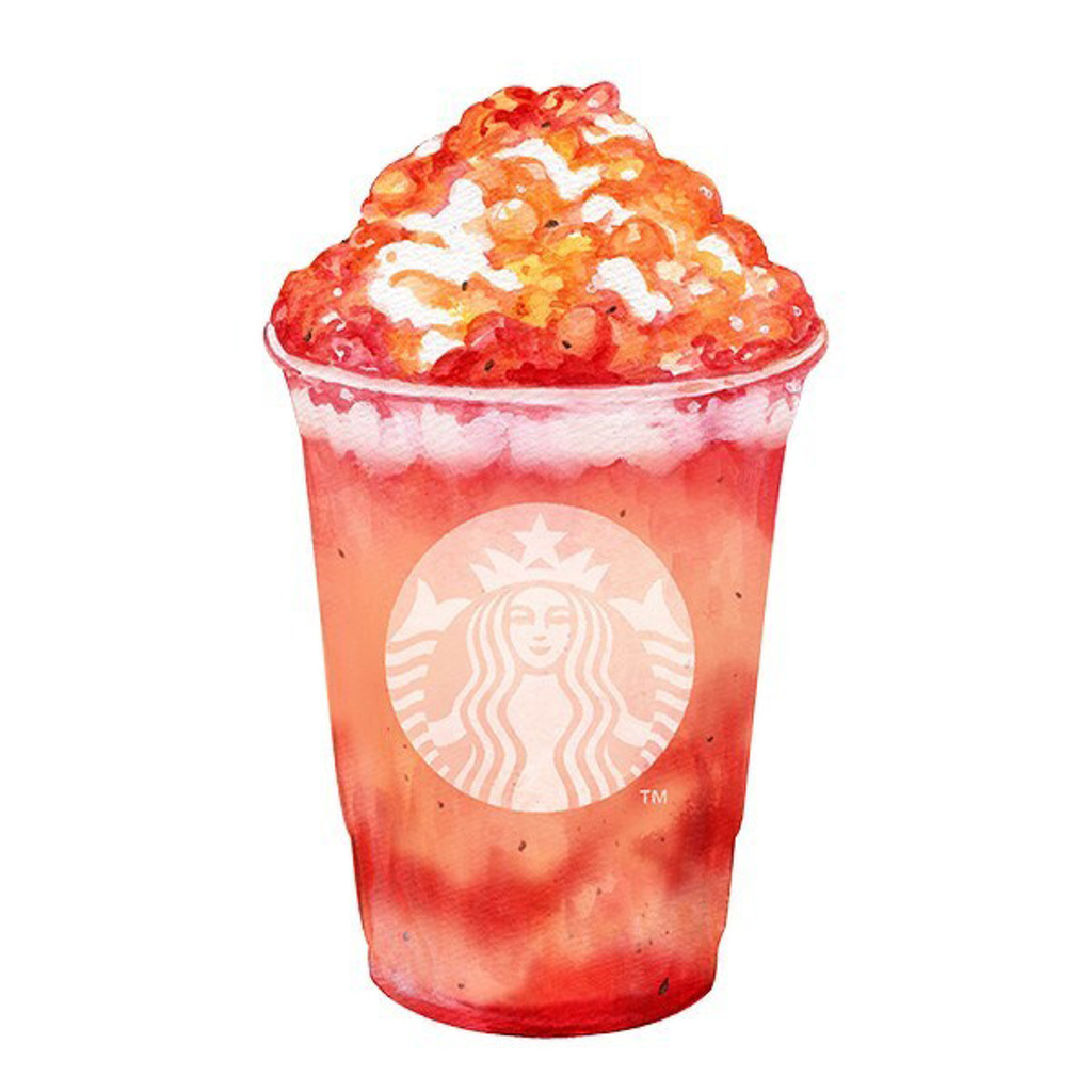 ◆ 新品《粉紅魔女星冰樂》將推出第二杯半價的活動。(圖片來源：星巴克)