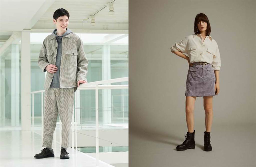 日本流行時尚服飾品牌GU推出全新「多層次外衣新革命GET THE OUTER, GET STYLE」，以一衣多穿、隨心穿搭的單品因應多變的氣候。（圖／品牌提供）