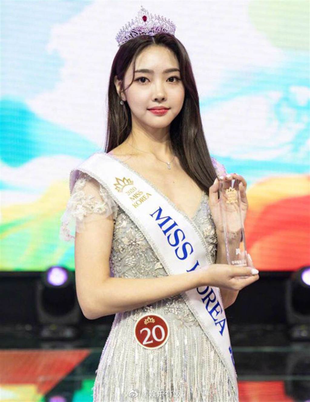 22歲金慧真成為新科韓國小姐。(取自韓網)