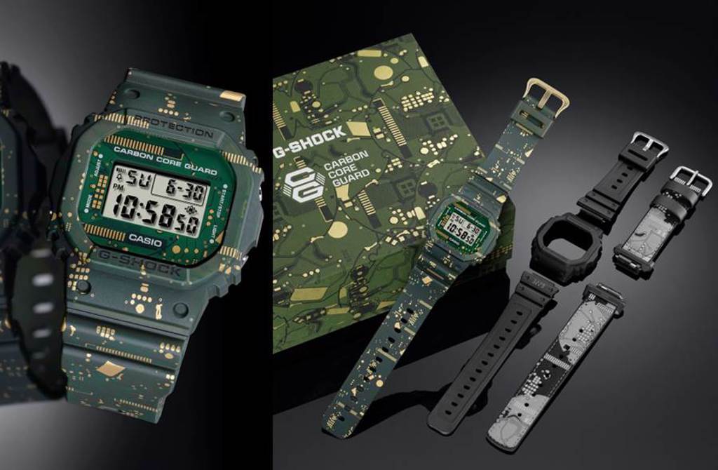 超潮「電路板」也可以驚喜變身改裝 多元風格一錶搞定（圖／品牌提供）