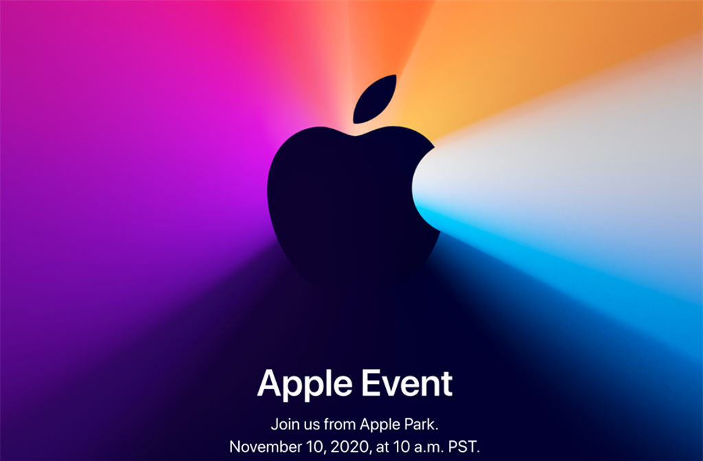蘋果宣布台灣時間11/11凌晨舉辦發表會，主角預計將是採用蘋果自行研發晶片Apple Silicon的全新Mac。（摘自蘋果官網）