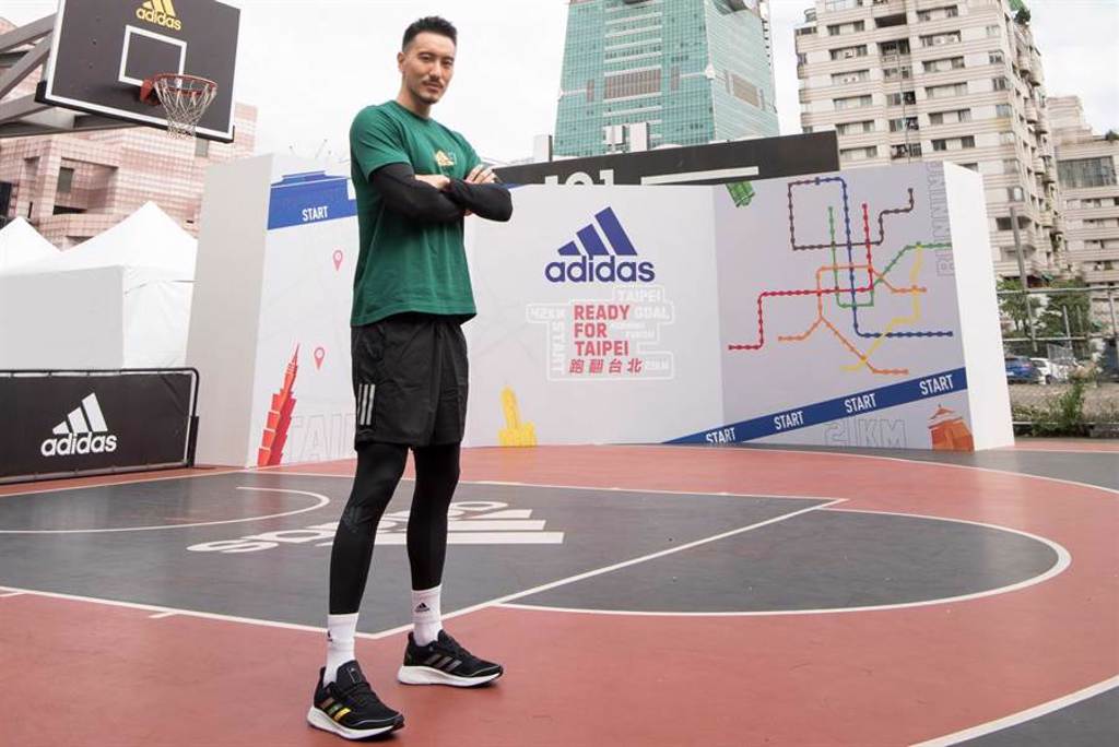 王陽明今出席運動品牌活動，著運動服亮相。（adidas提供）