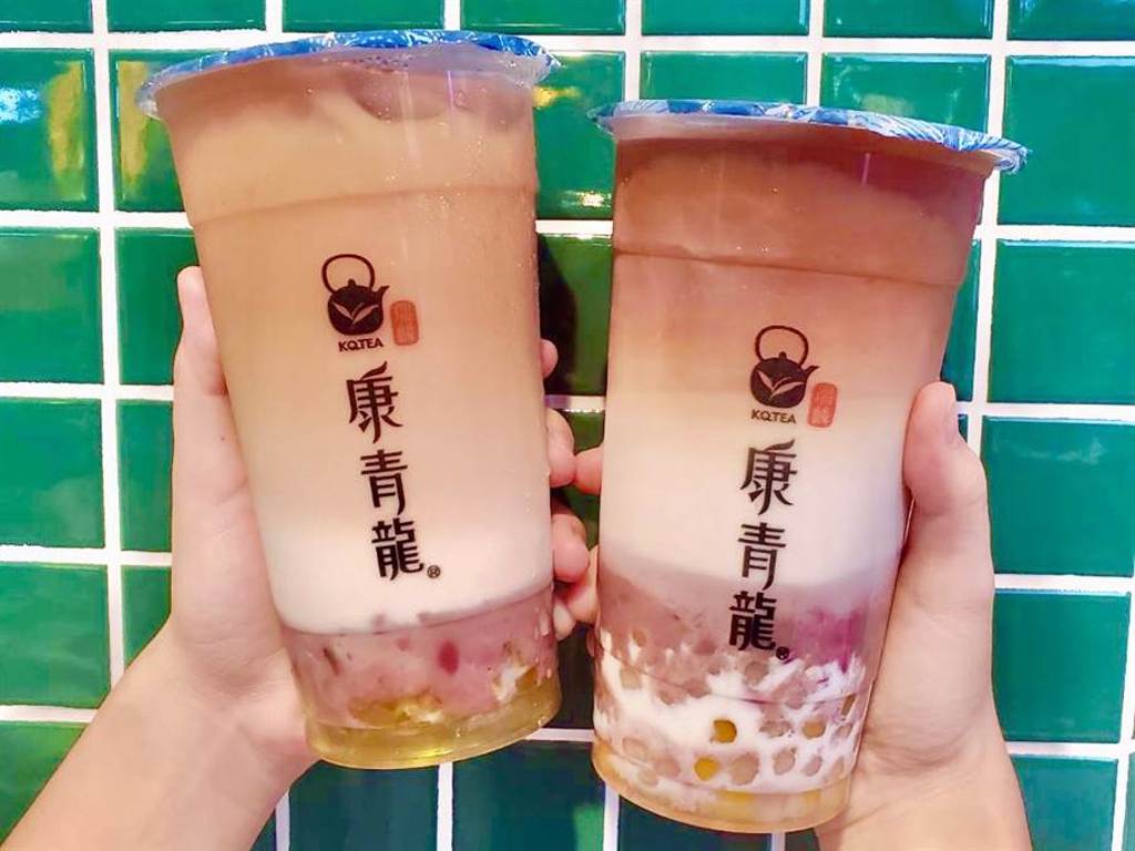 康青龍限定推出「紅豆芋圓鮮奶茶」、「紅豆粉粿鮮奶茶」與「紅豆鮮奶茶」。（圖／品牌提供）