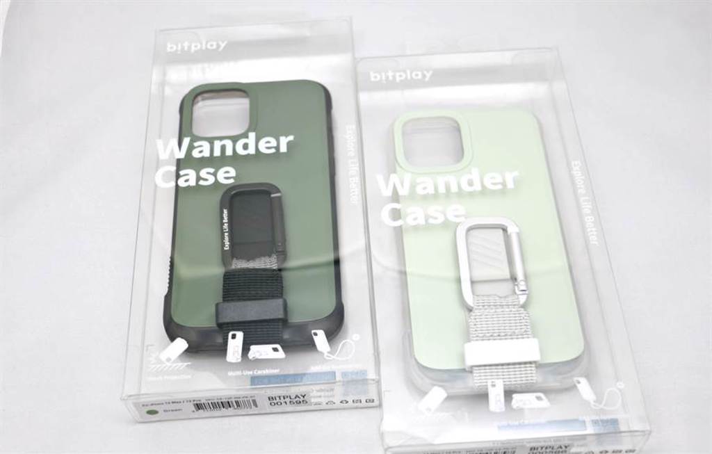 bitplay 針對iPhone 12系列推出全新Wander Case 立扣保護殼。（黃慧雯攝）