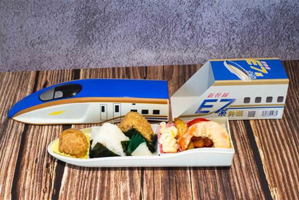 東日本JR- E7新幹線便當，售價350元。（台鐵局提供）