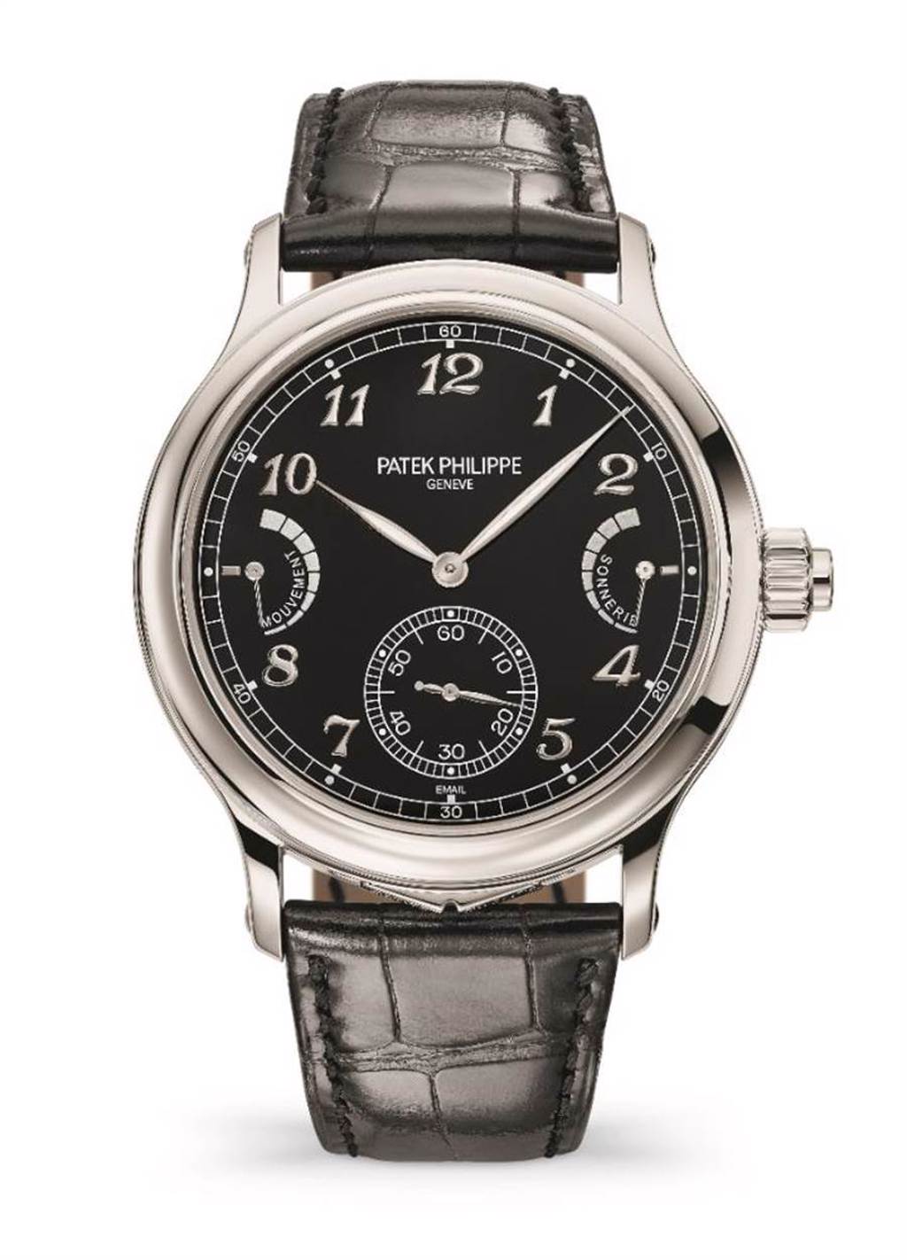百達翡麗6301P-001腕表是一支以完美展現音韻效果為前題設計的腕表，打簧聲音十分優美。（Patek Philippe提供）