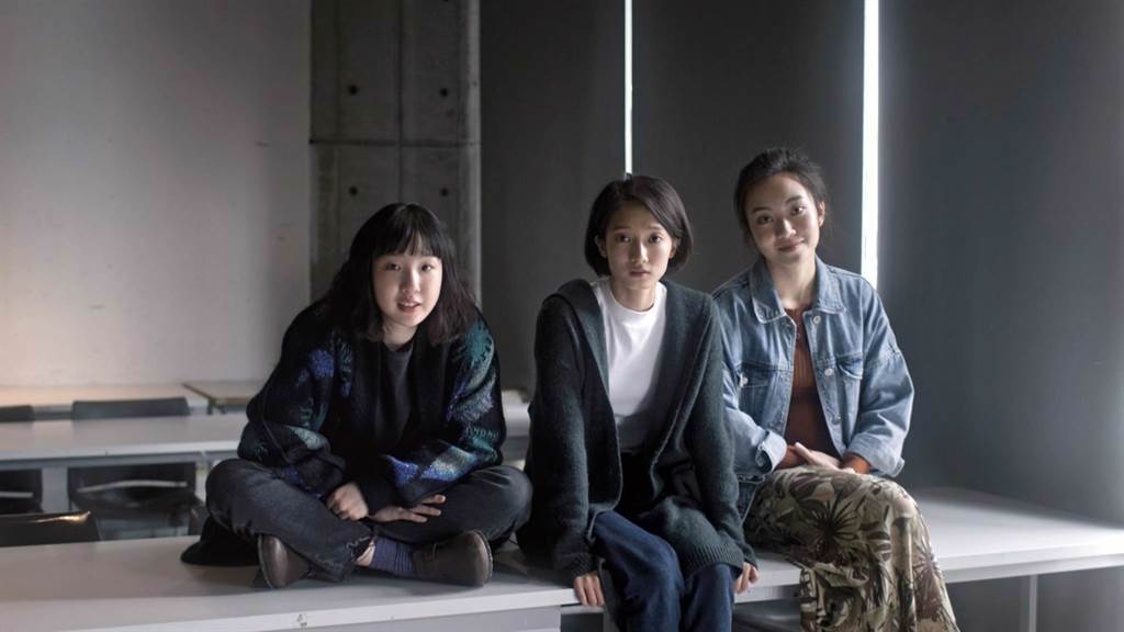 公視人生劇展《月亮女孩》（左起）劉主平、韓寧、陳又瑄飾演個性不同的好友。（公視提供）