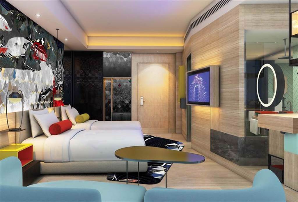 搶黑色星期五商機，台北大直英迪格酒店推出「黑五住房專案」，創業界先例。圖／台北大直英迪格酒店提供　