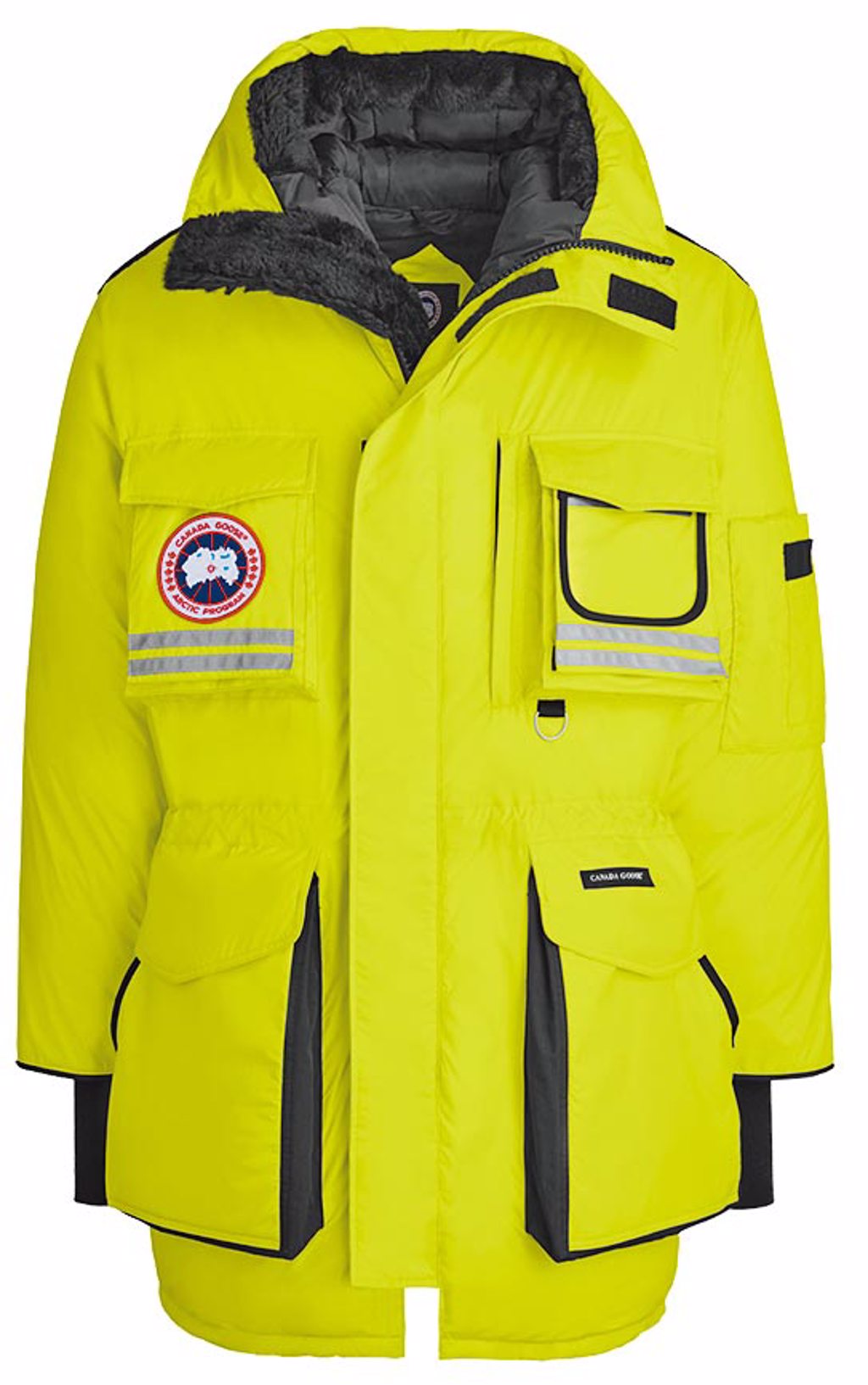 Canada Goose The Icons Northern Lights系列，Snow Mantra派克大衣（極光綠），5萬7000元。（Canada Goose提供）