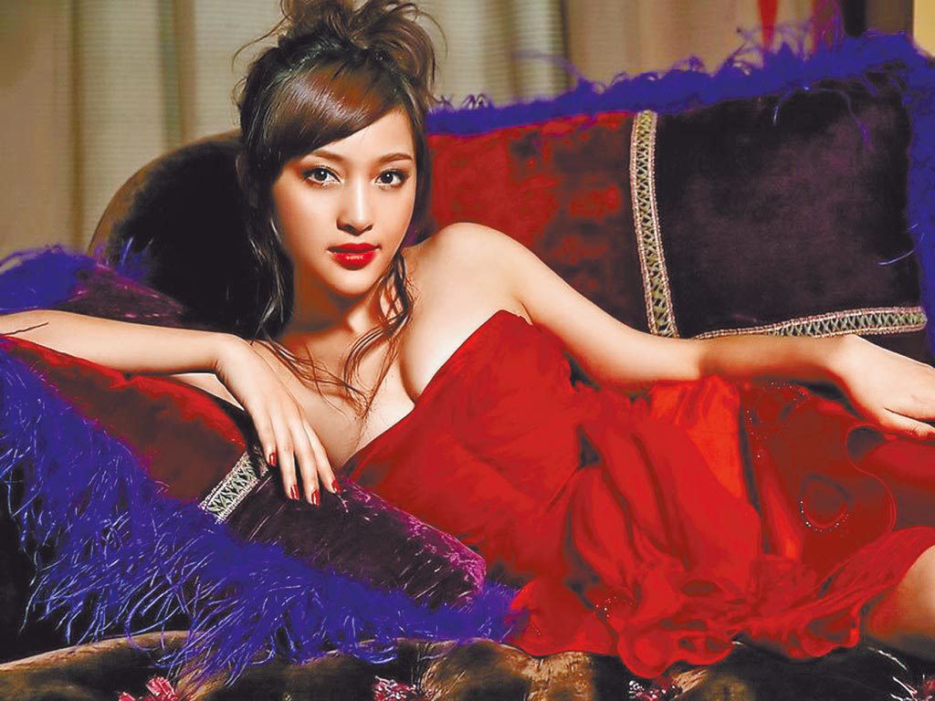 甘婷婷演出2011年《水滸傳》，被封為最美潘金蓮。圖片提供：中時資料庫