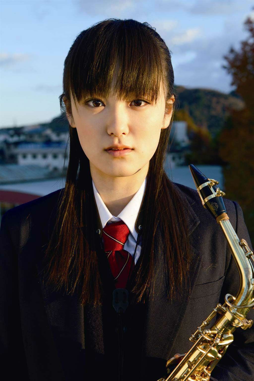 大後壽壽花2013年在電影《聽說桐島退社了》飾演高中生。(圖／本報系資料照)