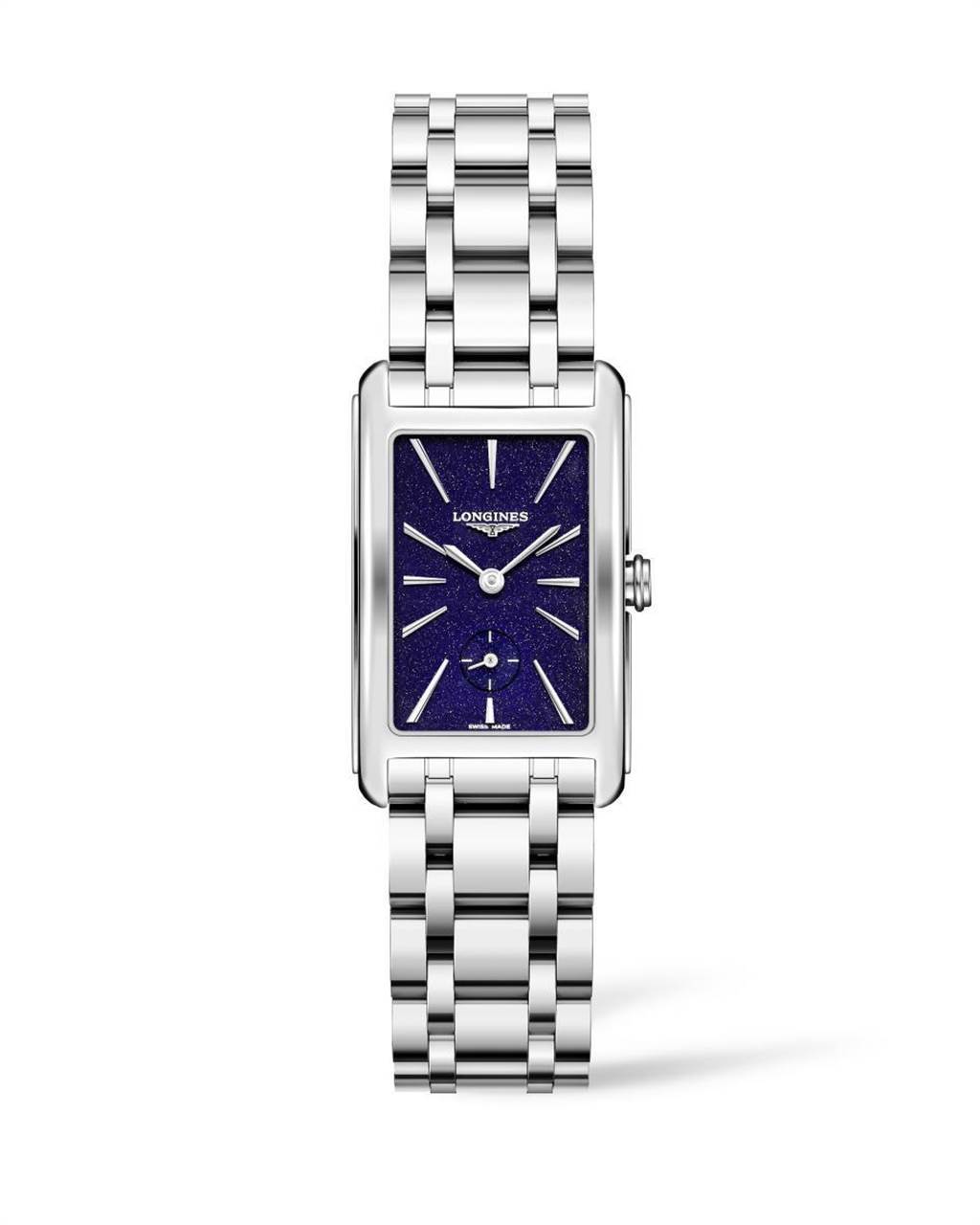 浪琴表DolceVita多情系列星空藍女士腕表，4萬1500元。（Longines提供）
