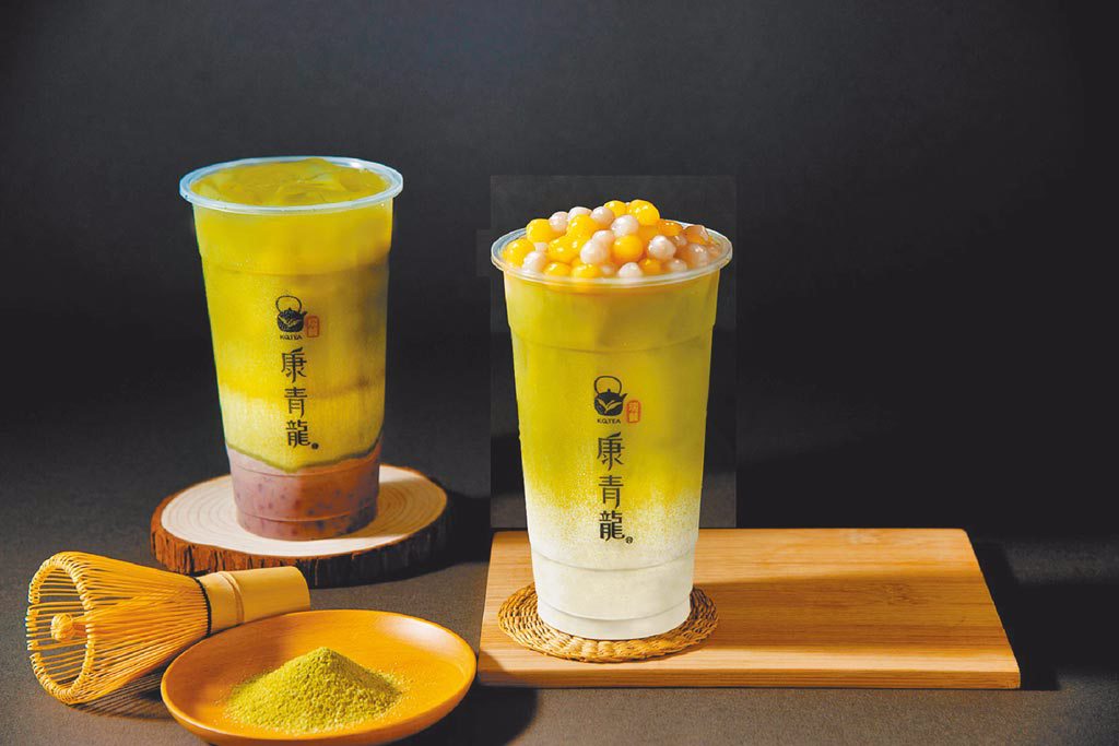 康青龍新品抹茶系列，採日式蒸菁製法，呈現抹茶醇香，65元起。（康青龍提供）