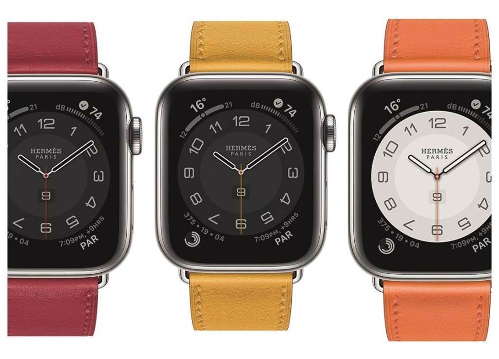 全新第六代Apple Watch Hermes增加更多繽紛多彩的表帶。（HERMES提供）