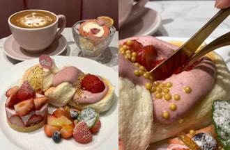 福岡人氣鬆餅冬季限定草莓舒芙蕾生乳捲 雙重美味一次擁有
