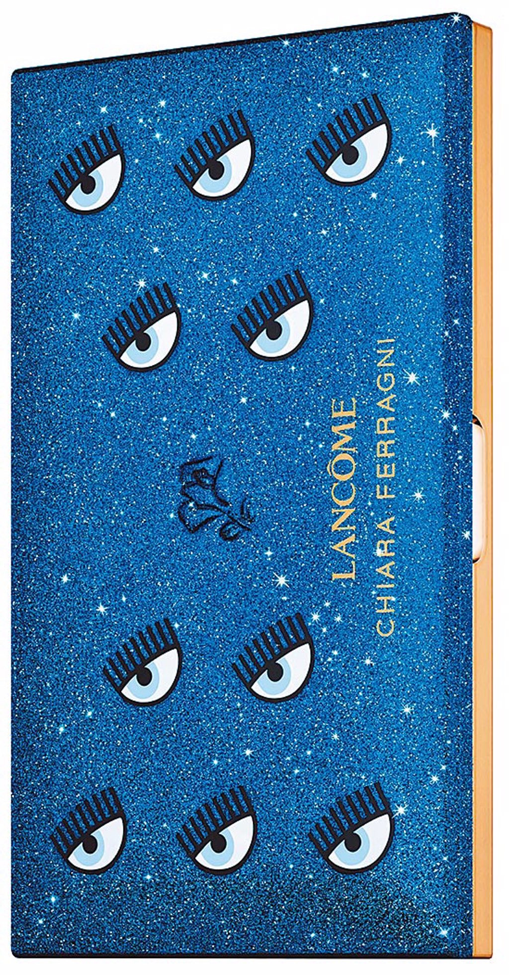 Chiara Ferragni眨眼藍潮系列眼頰彩盤，2950元。（蘭蔻提供）