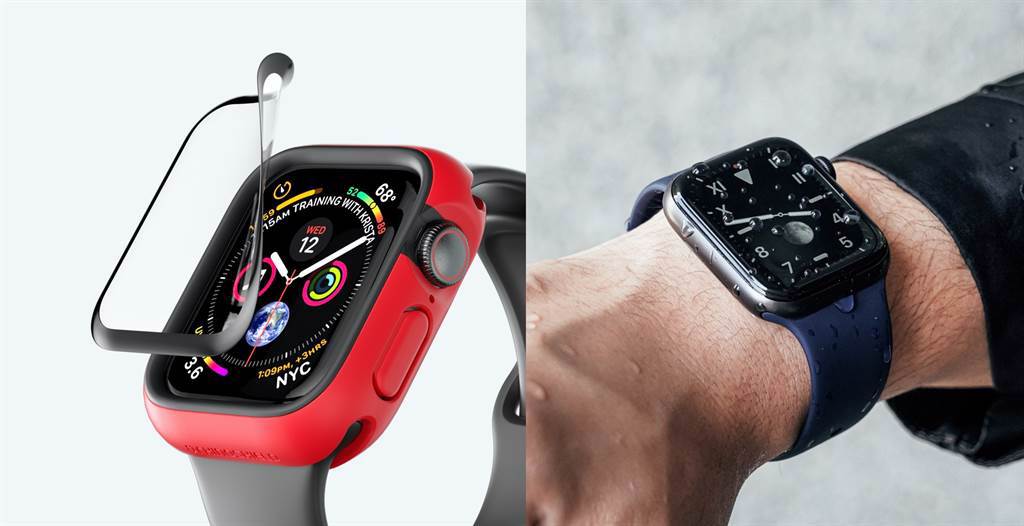 犀牛盾推出Apple Watch專屬防摔保護貼。（犀牛盾提供／黃慧雯台北傳真）
