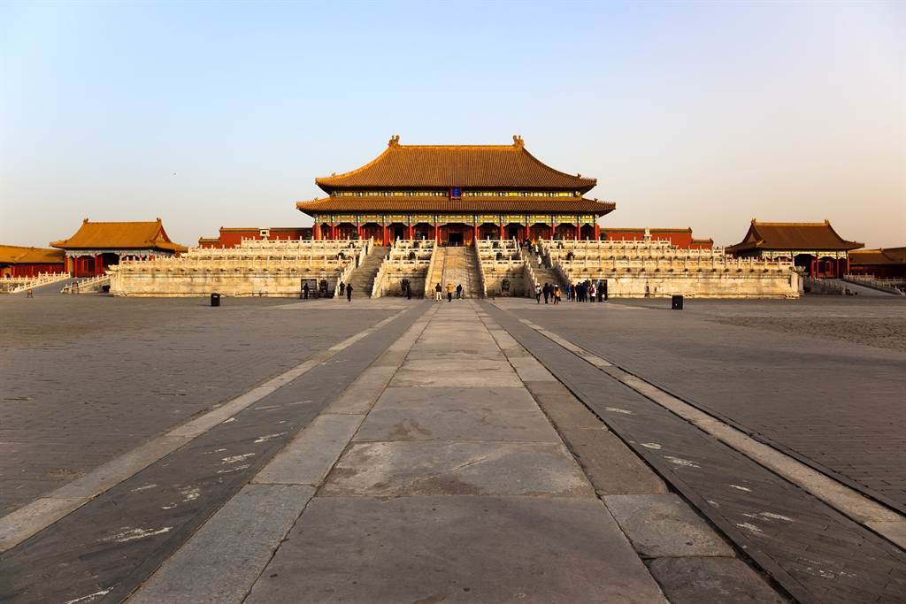 北京故宮是世界上現存規模最大的宮殿型建築，雖占地廣大卻幾乎沒有種植樹木。(示意圖／達志影像)