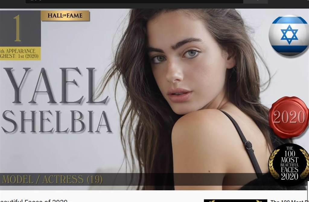 2020全球百大美女軍是以色列超模Yael Shelbia。(圖／翻攝自「TC Candler」YouTube)