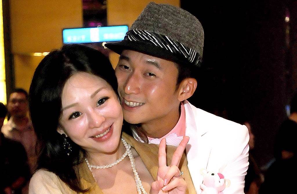 浩子9年前跟老婆寶貝魚結婚。（圖／中時資料照片）