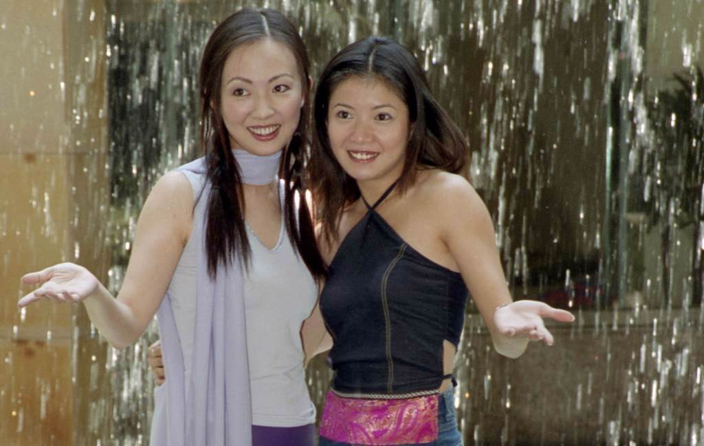 郭昱晴（左）在《麻辣鮮師》的扮相。（圖／中時資料照）