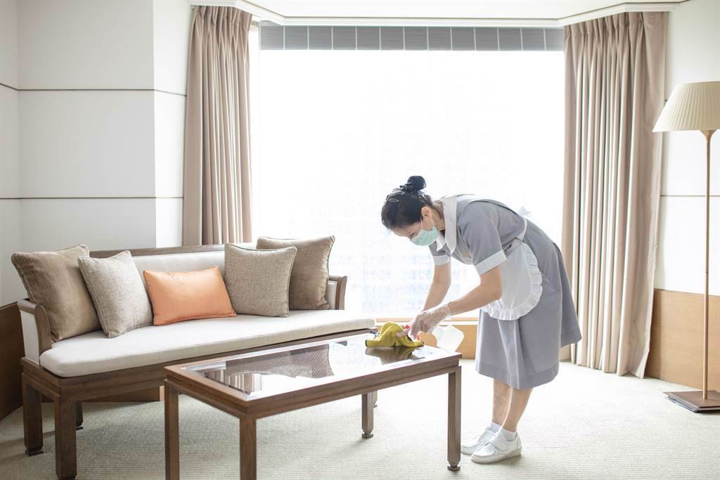 晶華酒店持續不斷的提供最高防疫清潔規格。（晶華提供）